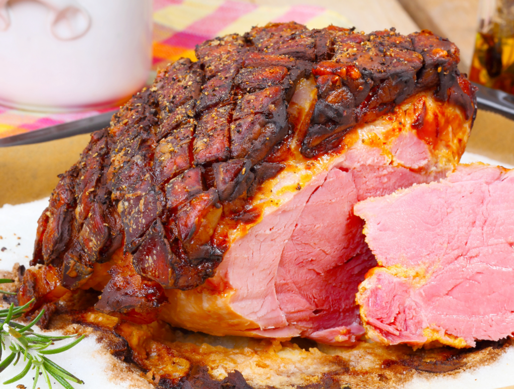 Deftiger Duroc-Krustenbraten - Der Eichhof